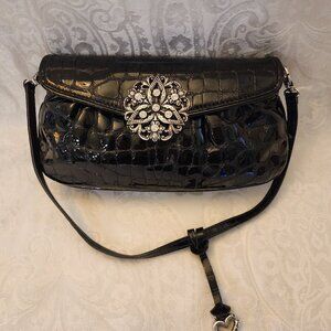 Vintage Brighton Patent Leather Evening Bag